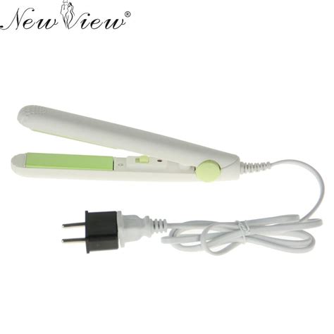 New 220v Hair Mini Straightening Irons Hairs Flat Iron Curling With Eu