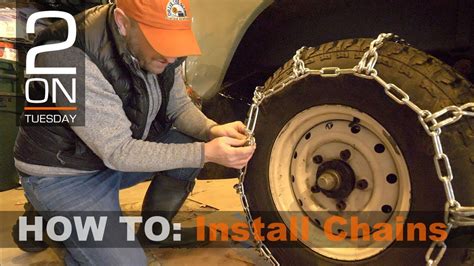 How To Put On Snow Chains And Drive In The Winter The Manual