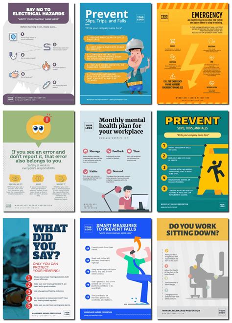 Workplace Safety Poster Templates To Download