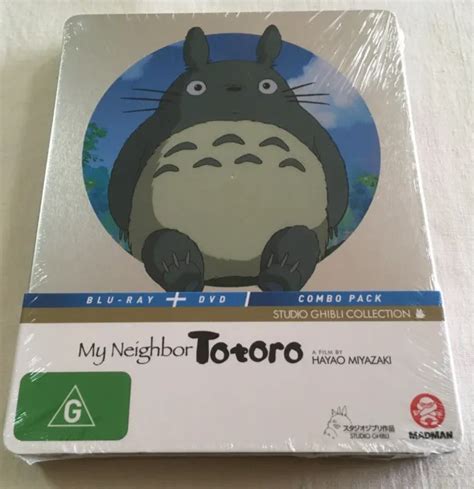 My Neighbor Totoro 1988 Limited Steelbook Blu Ray Dvd Region B4