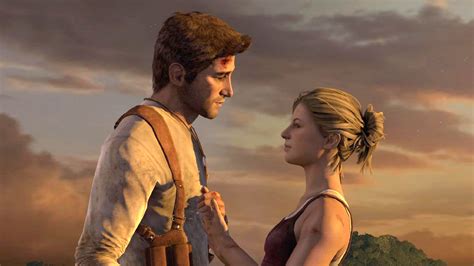 Uncharted Nate And Elena Kiss - The Top Four Video Game And Comic Book Couples