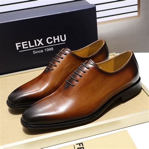 Luxury Brand Designer Genuine Leather Mens Wholecut Oxford Shoes For Men Black Brown Dress Shoes