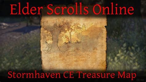 Stormhaven CE Treasure Map Elder Scrolls Online ESO YouTube