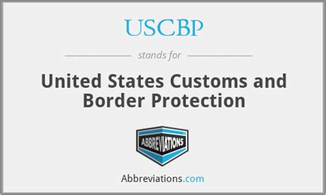 Uscbp United States Customs And Border Protection
