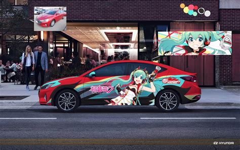 Can I get some opinions on my side 1 V1 design for my itasha? I wanna
