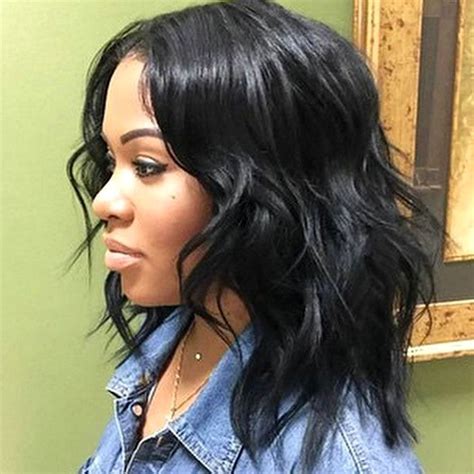 Medium Length Hairstyles Black Hair Trick Bob Hairstyles For Black Women Layered In