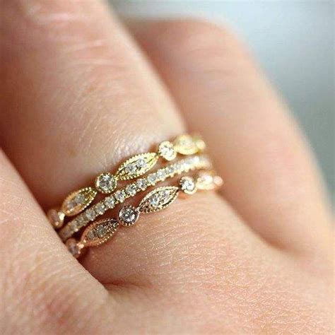 Delicate Would Compliment So Well Unusual Wedding Rings Classic