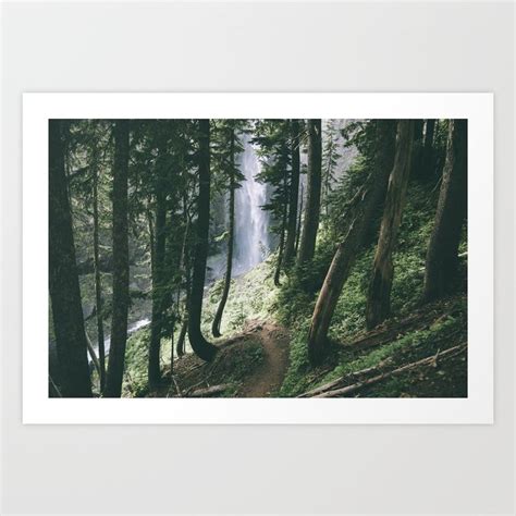 Buy To The Falls Art Print By Hannahkemp Worldwide Shipping Available