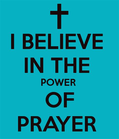 I Believe In The Power Of Prayer Keep Calm And Carry On Image