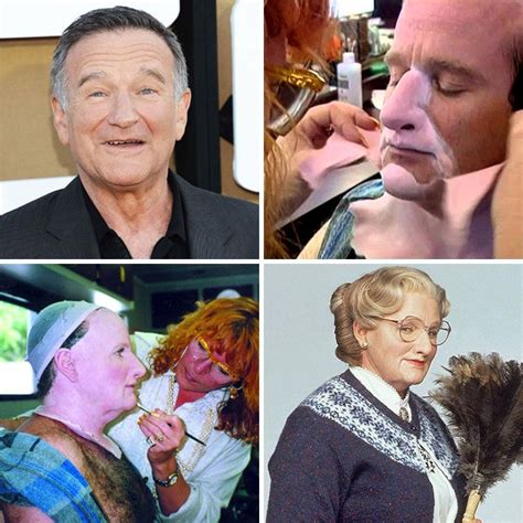 Robin Williams Mrs Doubtfire Movie Makeup Mrs Doubtfire Special Effects Makeup Artist