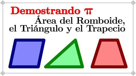 Collection Of Figuras Geometricas Romboide Y Trapezoide 225 Rea Del Riset