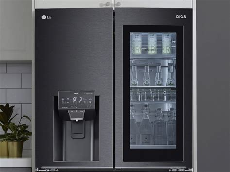 Lg Instaview Refrigerator 2021 Series Features Voice Recognition And