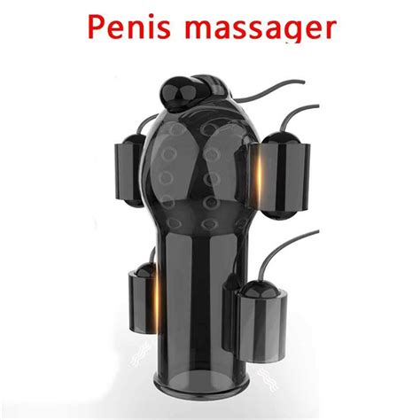 Vibrating Penis Head Massager Male Masturbators Masturbation Mens Sex Toy New Ebay
