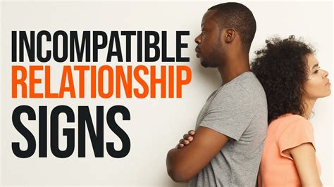 12 Warning Signs Of An Incompatible Relationship Youtube