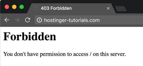 Lỗi Forbidden Error là gì và làm sao để sửa KhoaHoc tv