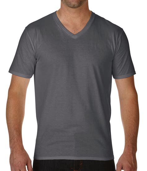 gildan premium t shirt herren v ausschnitt viele farben shirt s xxl 41v00 neu ebay