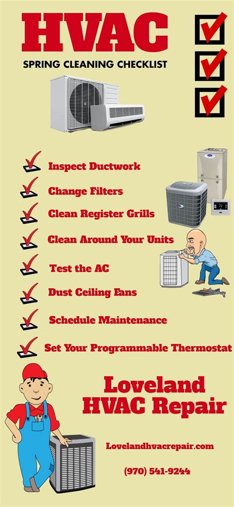 Hvac Spring Cleaning Checklist Spring Cleaning Checklist Cleaning