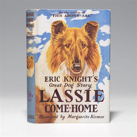 Lassie Come Home First Edition Eric Knight Bauman Rare Books
