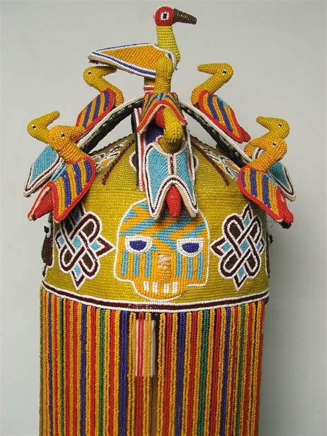 Yoruba Beaded Crown African Crown African Art African