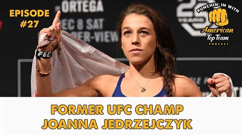 Former UFC Champ Joanna Jedrzejczyk Talks About Fighting Career