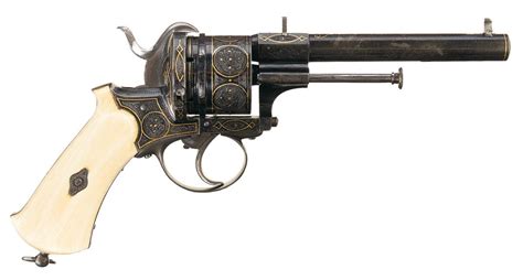 French Pinfire Revolver 11 Mm Rock Island Auction