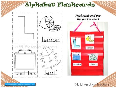 Esl Alphabet Printable Flashcards Play With A Pocket Chart Printable