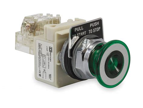 SCHNEIDER ELECTRIC Illuminated Push Button Mm Maintained Pull