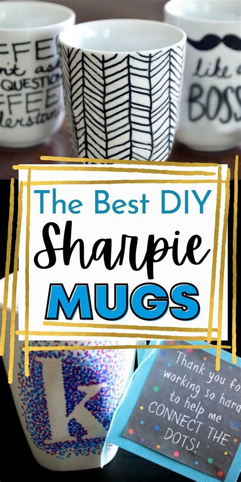 Diy Sharpie Mug 6 Custom Diy Sharpie Mugs