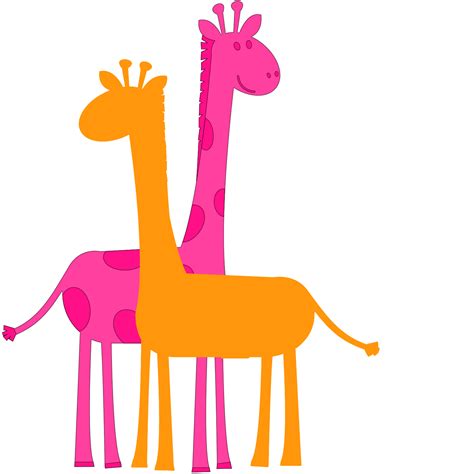 Birthday Girl Giraffes Clip Art At Vector Clip Art Online