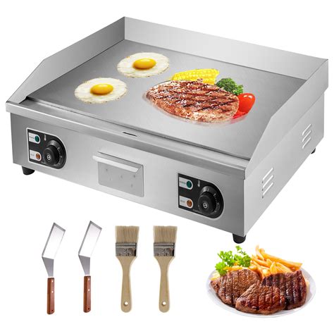 Electric Grill Griddle Grill Combo Commercial Grooved And Flat Top 30