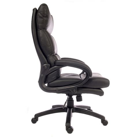 National office furniture supplies are a leading uk office furniture supplier, a large selection of our chairs offer free 48 hour delivery. Lincoln Luxury Black Office Chair Faux Leather | Home ...
