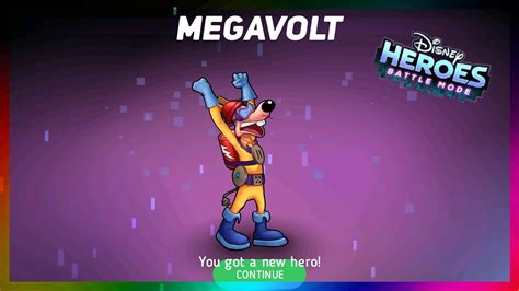 Unlocking Megavolt First Impressions And Review Disney Heroes Battle