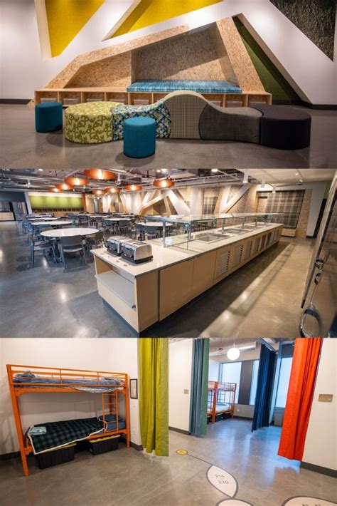 Inside The New Homeless Shelter At Amazons Headquarters Shelter Design Homeless Shelter