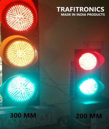 Polycarbonate Yellow Led Traffic Signal Light Quantity Unit