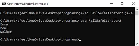Fail Fast And Fail Safe In Java Javatpoint
