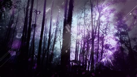 Ethereal Forest Wallpaper Backiee