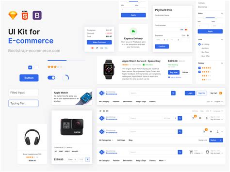 E Commerce Ui Kit For Designers And Developers Search By Muzli