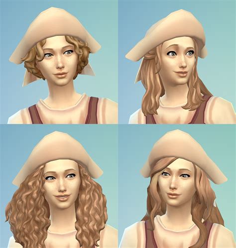 Mod The Sims Female Peasant Set