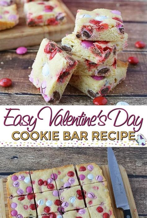 30 Super Sweet Valentines Day Recipe Ideas Cookie Bar Recipes