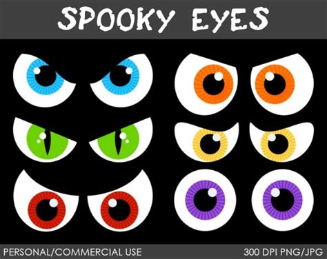Scary Eyes Clipart 101 Clip Art Scary Eyes Spooky Eyes Halloween