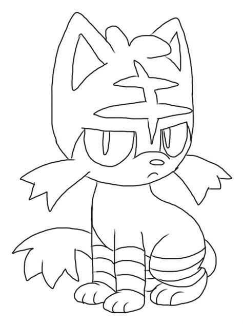 Click on an image below. Free Litten Pokemon coloring page - Downloadable / full ...