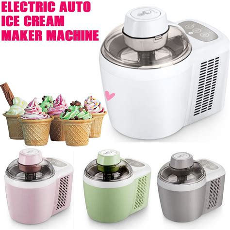 Ice cream machine , ice maker. New Electric Automatic Freeze Ice Cream Maker LCD Machine ...
