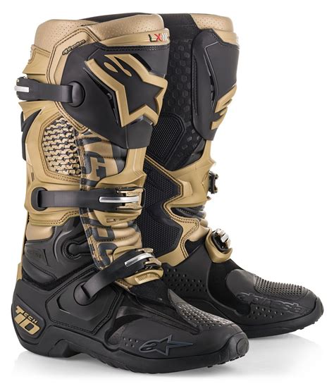 Alpinestars pretty much created the motocross boot, and it has continued to be a driving force in the advancement of rider safety and comfort ever. Alpinestars Tech 10 LE Aviator Boots | 17% ($100.00) Off ...