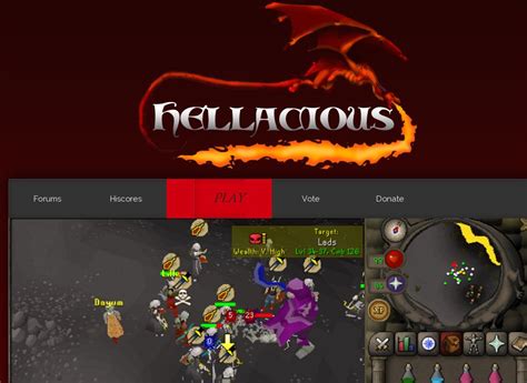 Hellacious Pvp 1 Spawn Server Bossing 100 Up Time Rsps