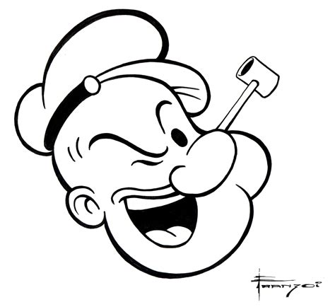 Desenho De Personagens Do Popeye Para Colorir Tudodesenhos Images And
