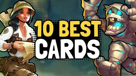 Keep chaining them to add more than 1 token. The 10 BEST CARDS in Saviors of Uldum | Hearthstone - YouTube