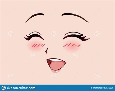 Anime Closed Eyes Stock Illustrations 229 Anime Closed Eyes Stock