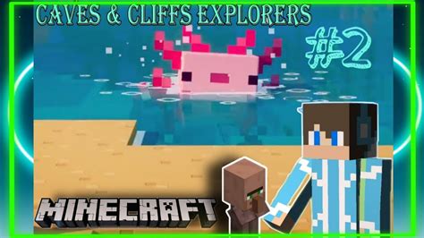 I Helped A Child By Saving Axolotl Minecraft Caves And Cliffs