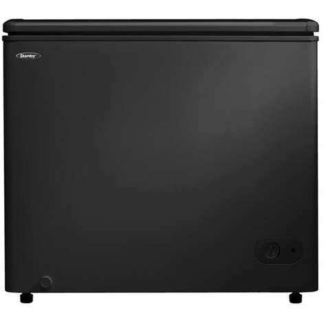 danby 7 2 cu ft chest freezer in black with 5 year warranty dcf072a3bdb