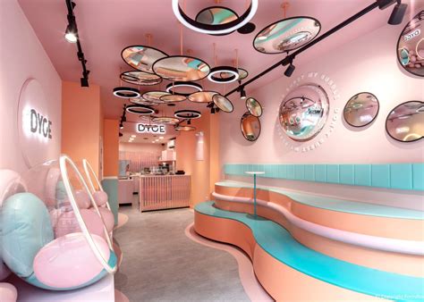 seven ice cream parlours sprinkled with interiors to melt your heart ice cream shop ice cream